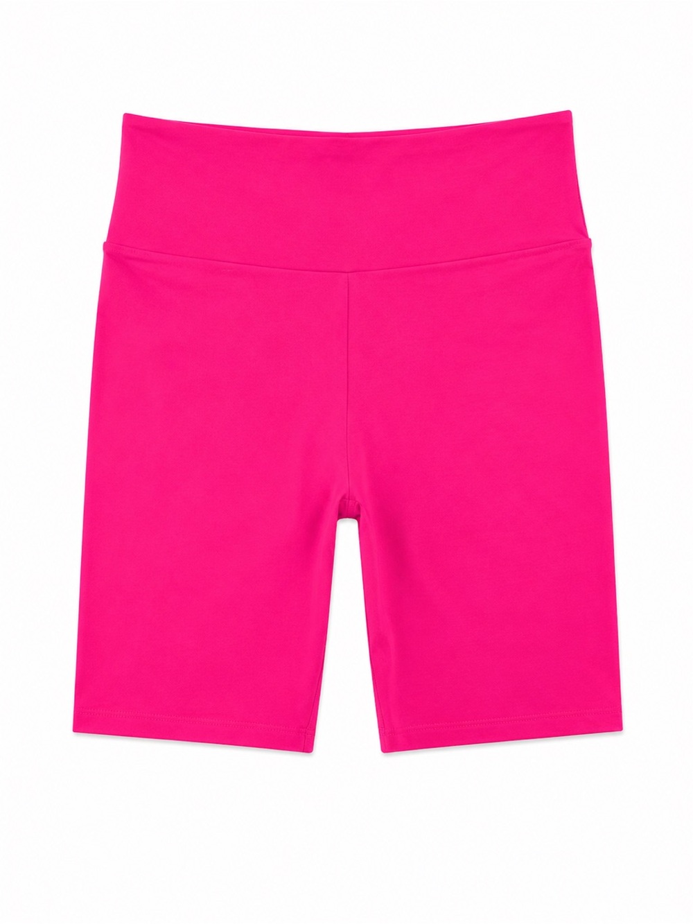 Women’s High-Waist Active Bike Shorts in Hot Pink